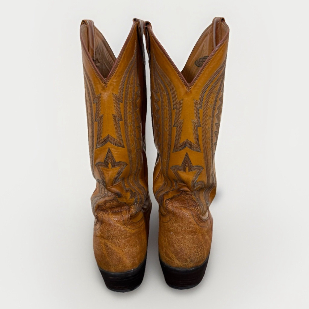 Lucchese 1883 Women's Savannah Mad Dog Goat Leather Boots Size 8.5D Luxury $645 - Picture 4 of 12